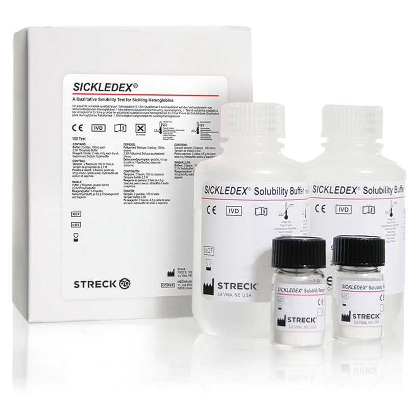 SICKLEDEX hemoglobin S solubility testing kit