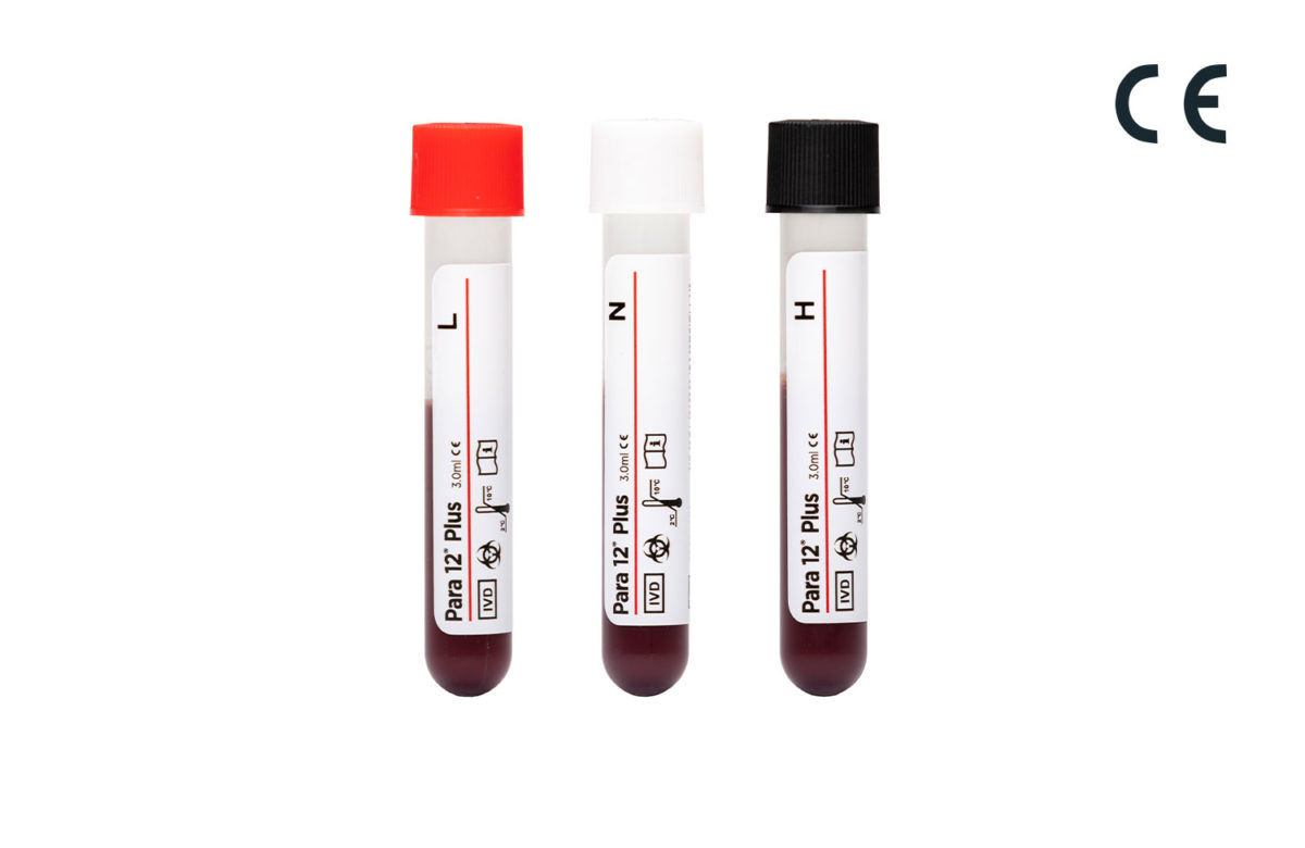 Para 12 Plus hematology control formulated for the Abbott CELL-DYN five-part differential instruments
