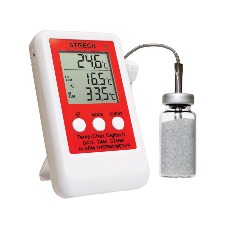 TempChex Digital II Laboratory Thermometer Streck