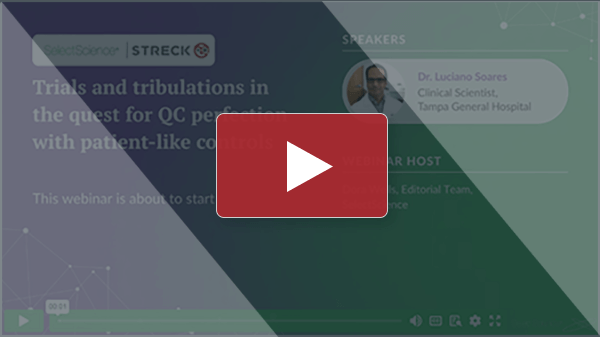 Trials and tribulations in the quest for QC perfection with patient-like controls
