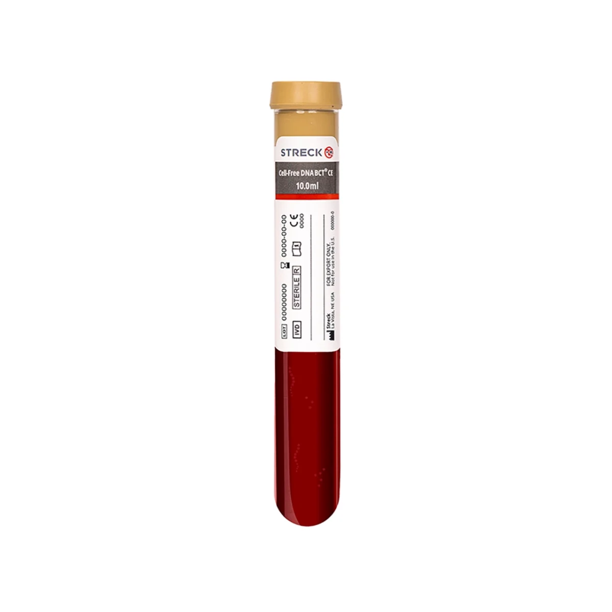 Cell-Free DNA BCT® RUO CE | IVD & Research Use cfDNA Tube